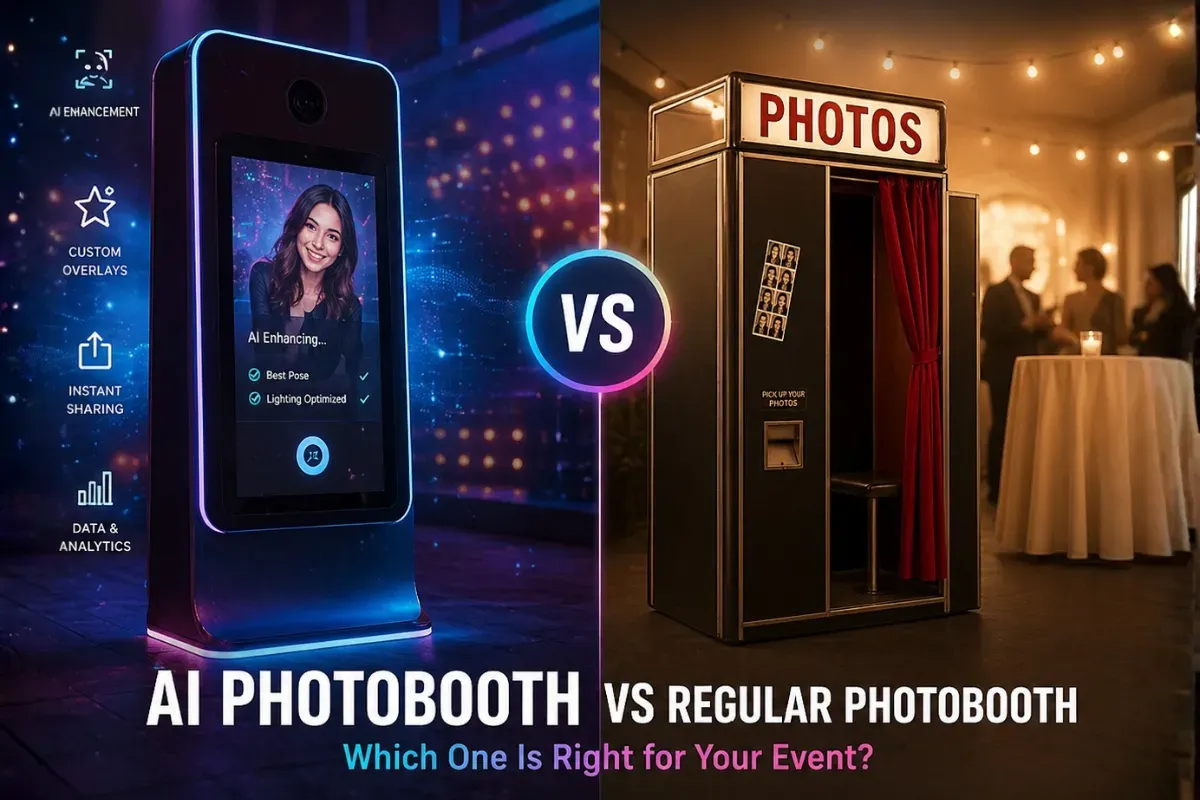 AI Photobooth vs Regular Photobooth: Which One Is Right for Your Event?