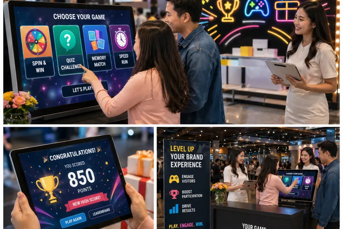 How to Choose the Right Interactive Game for a Brand Activation Booth